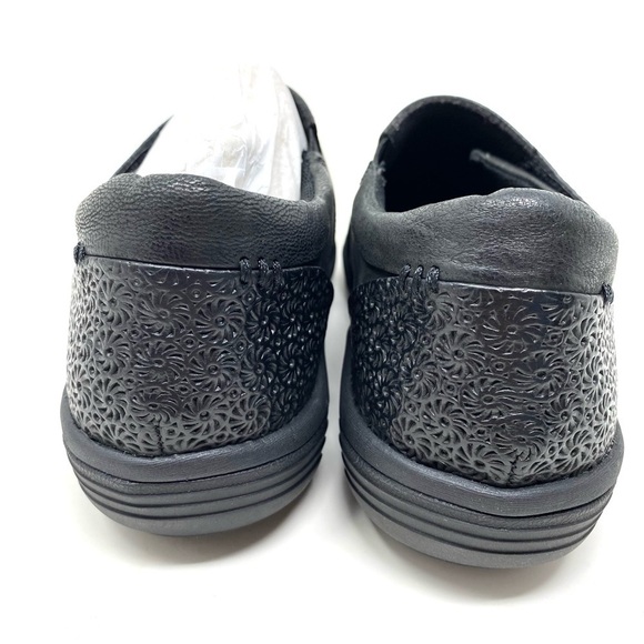 Hälsa Footwear Black Leather Anna Clog - Picture 3 of 7